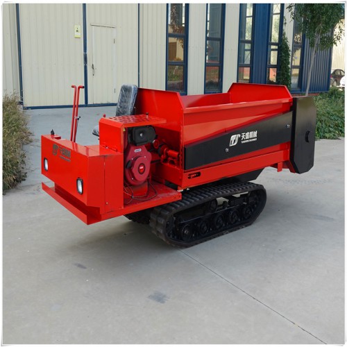 多多 柴油履带自走式撒肥机 大棚专用撒粪机