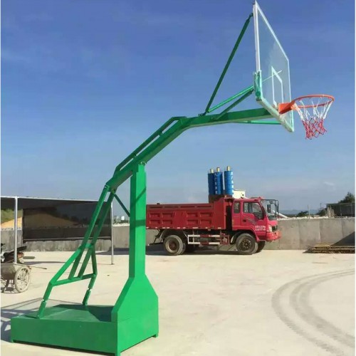 移动篮球架安装方法