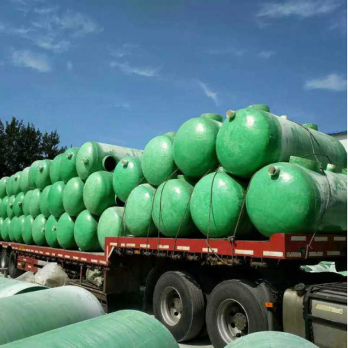 玻璃钢成品化粪池100立方