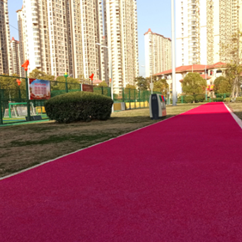 彩色透水路面造价及施工方法