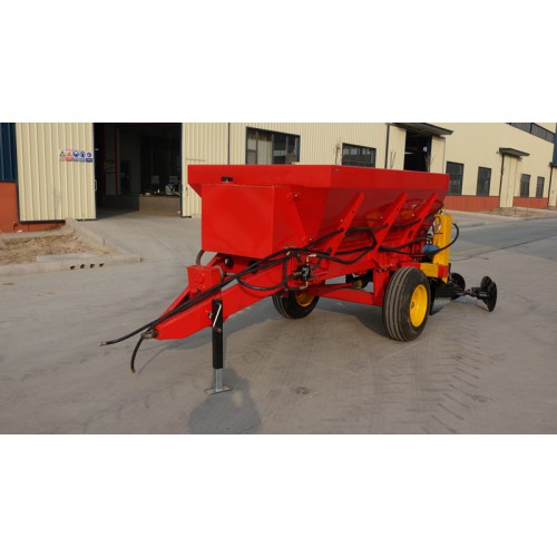 河北梨园果园开沟施肥回填一体机 单侧开沟顺肥合拢撒肥机价格