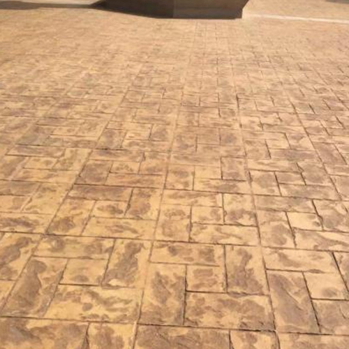 彩色水泥压花地坪价格多少钱一平方？