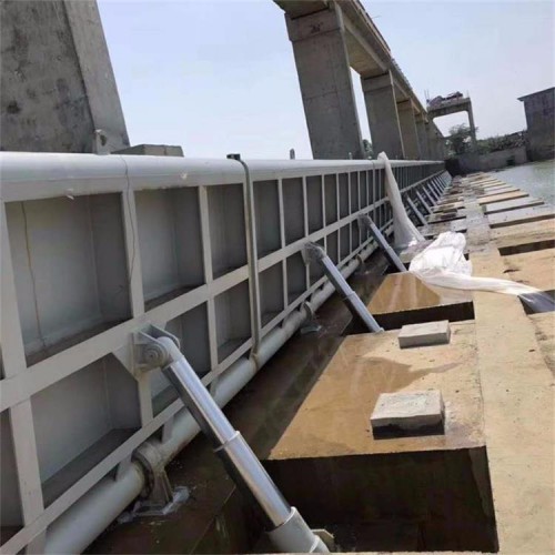 海鹰 液压滑动支撑杆坝 多角度翻板闸门 坝高灵活 按需溢流