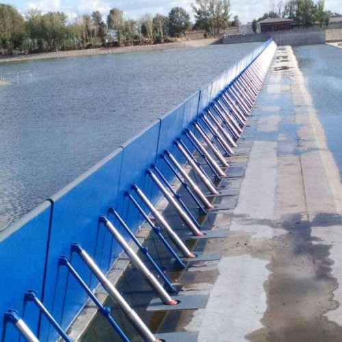 海鹰 合金钢板液压坝 自动液压升降坝 结构紧凑 运行平稳