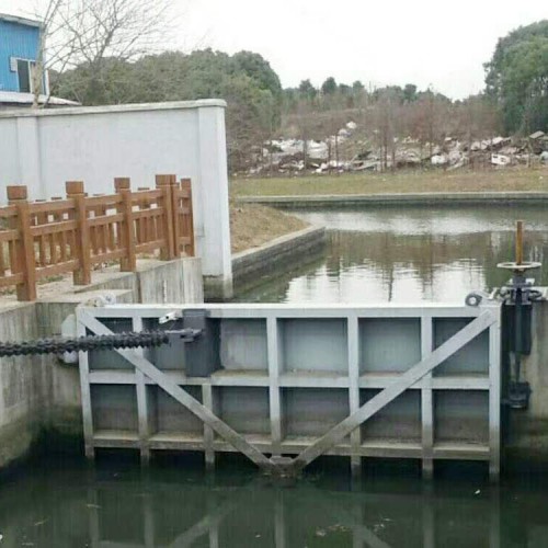 海鹰 齿杆式人字门 旋转人字闸门 蓄洪防旱 调节环境