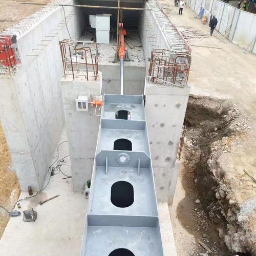 海鹰 横梁式一字门 大型一字钢闸门 构造牢固 启闭灵活