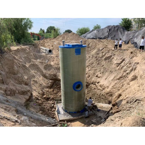 玻璃钢一体化泵站   雨水一体化泵站厂家