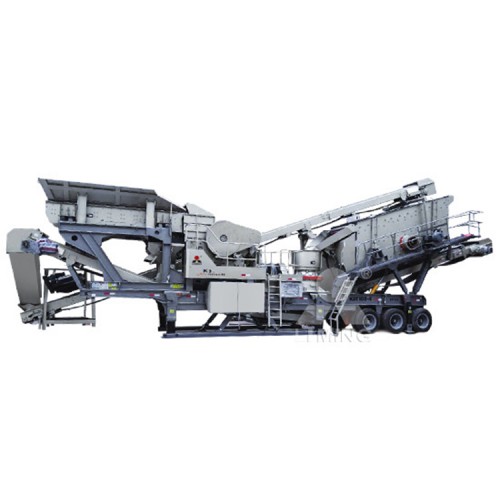 厂家直销 轮式移动破碎机 移动式碎石生产线