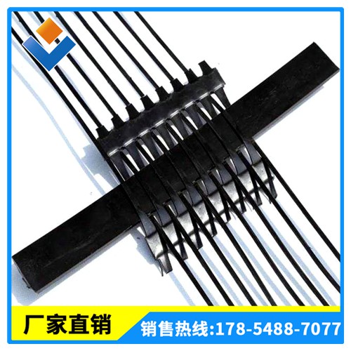 PE单向塑料格栅 TGDG 单向PE塑料拉伸土工格栅生产厂家