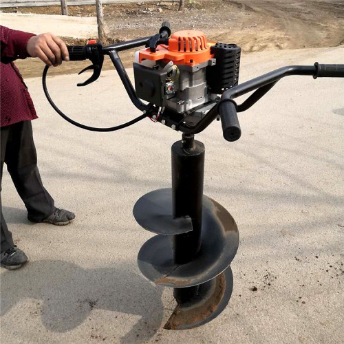 汽油挖坑机 螺旋手提钻孔机 挖窝机