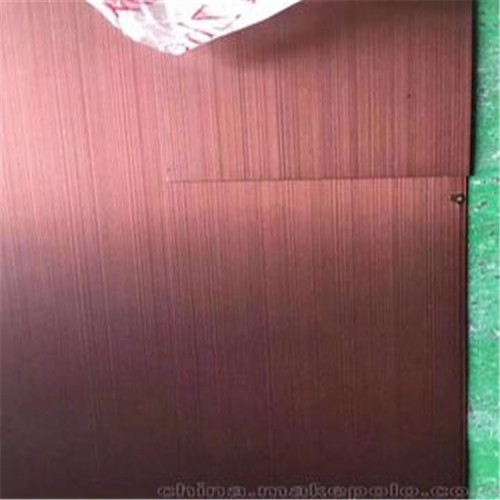 拉丝红古铜不锈钢板 不锈钢拉丝红古铜板供应厂家