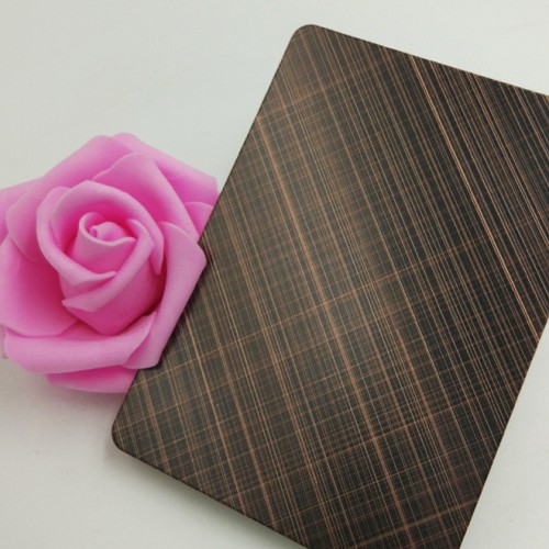 交叉拉丝不锈钢板 不锈钢交叉拉丝板厂家