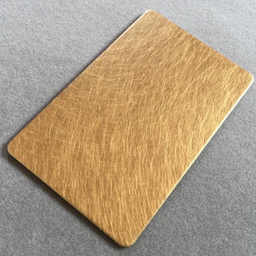 镀铜乱纹不锈钢板 不锈钢镀铜乱纹板厂家供应