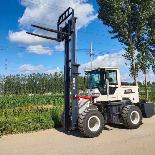山区高底盘越野叉车5吨越野叉车叉石材叉车3吨越野叉车厂家便宜