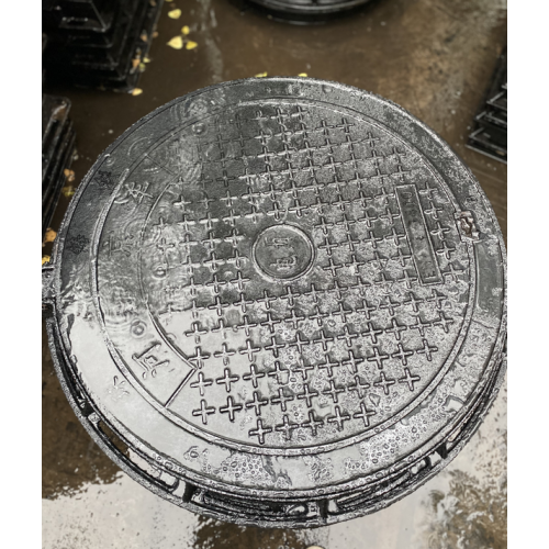 铸铁井盖  重型带锁定制
