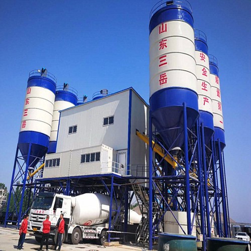 HZS180混凝土搅拌站 建筑机械设备商砼搅拌站