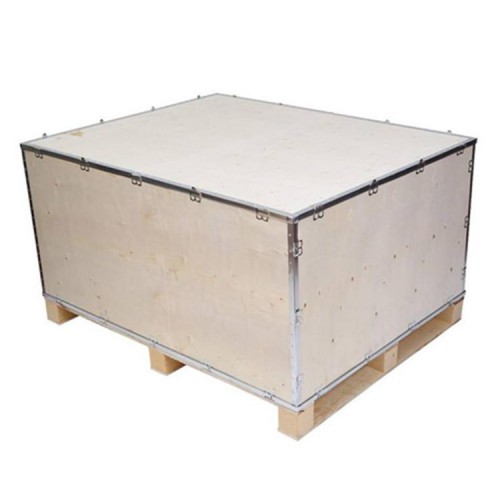 钢带木箱 五金配件包装 耐用包装木箱