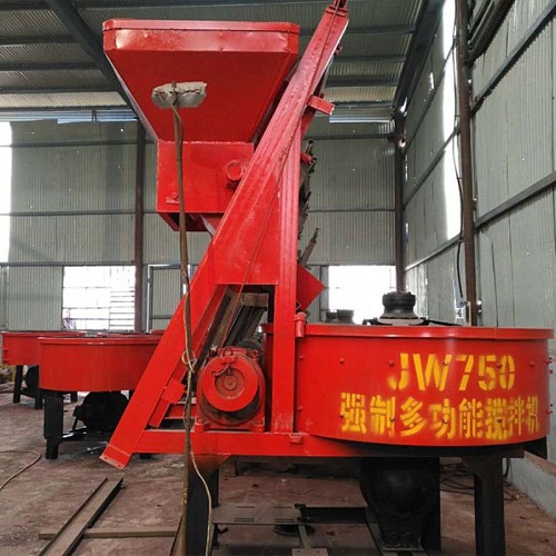 JW500/JW750平口搅拌机 砂浆拌料机混凝土水坝
