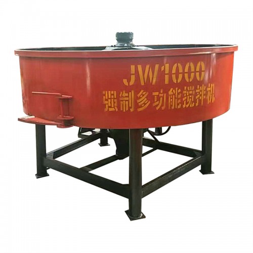 JW1000平口搅拌机 砂浆拌料机混凝土水坝建筑机械