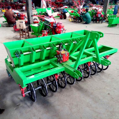 小型种蒜机 新款大蒜种植机 拖拉机带大蒜播种机