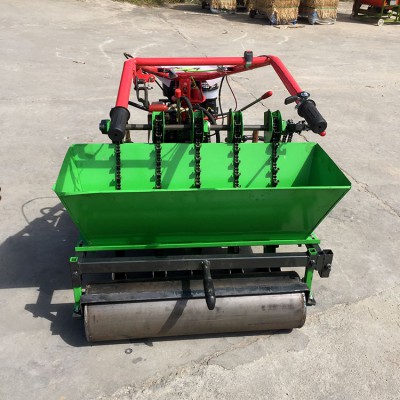 种蒜机器 农用6行大蒜播种机 柴油机带种蒜机