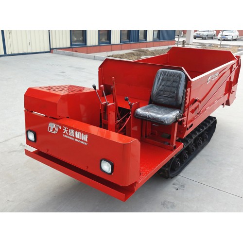 多多 柴油履带自走式大棚专用撒肥车 农家粪撒粪机