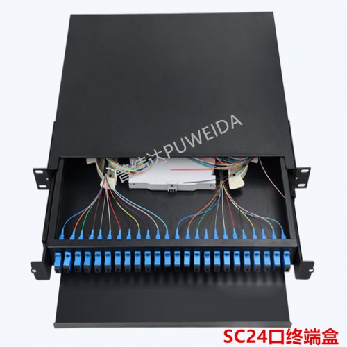 抽拉式24芯光缆终端盒精致耐用
