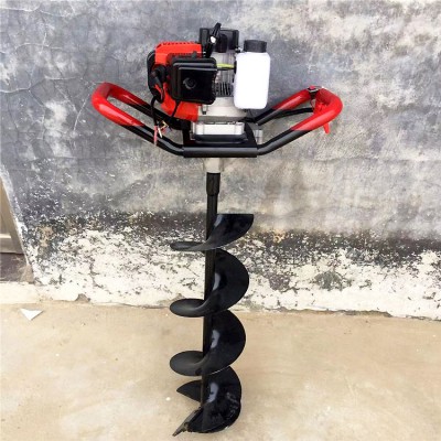 手提式挖窝机 立柱埋桩钻孔机