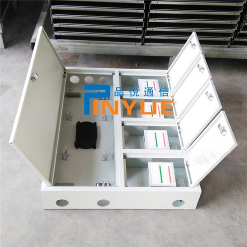 24芯四网合一光纤分光箱壁挂式