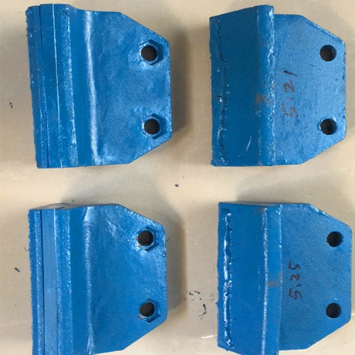 配件抛料头合金刀头耐磨块黎明世邦美卓大华制砂机