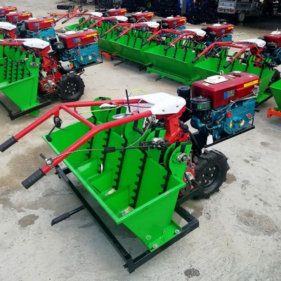 农用种蒜机 汽油自走式大蒜种植机