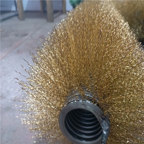 浏阳批发筛沙机钢丝刷钢网疏通刷除泥土钢刷直销缠绕钢丝刷筛沙