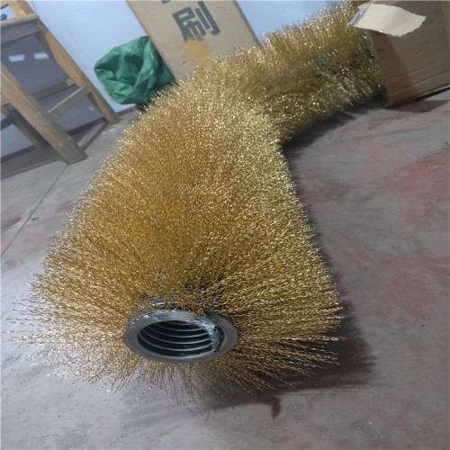 砖机F配件滚筒筛钢丝刷耐磨滚动筛防堵钢刷耐磨钢丝刷子