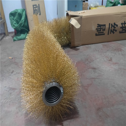 砖厂滚土筛防堵钢丝刷滚筒筛钢丝刷砖机配件