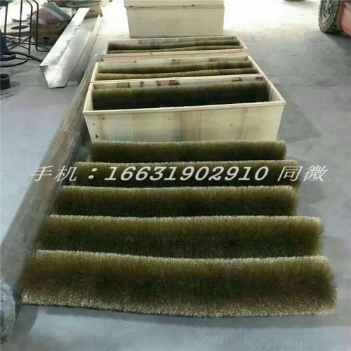 滚筒筛防堵眼钢丝刷_