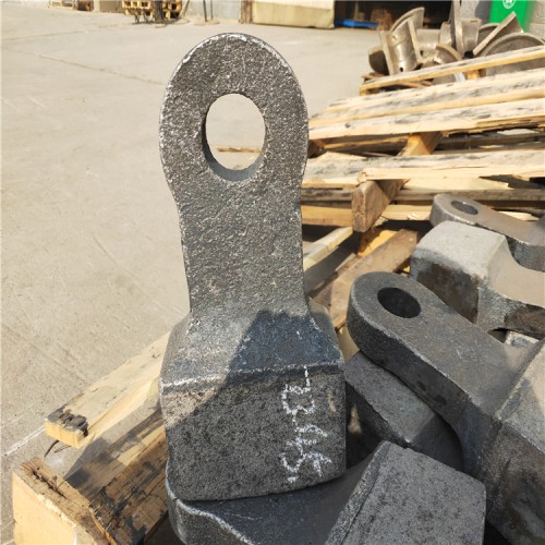 定制破碎机制砂页岩矸高锰钢耐磨锤头高锰钢甩锤高铬合金锤头