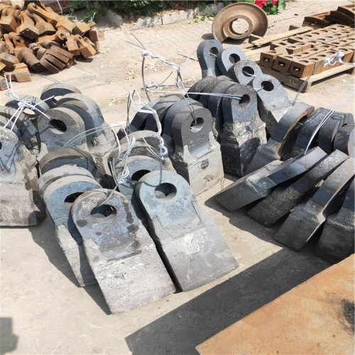 沙厂制砂机板锤 高铬合金锤头 反击破板锤 破碎机筛板