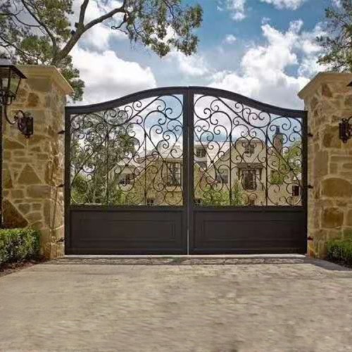 铁艺围栏 厂家供应 工厂小区围墙铁艺围栏