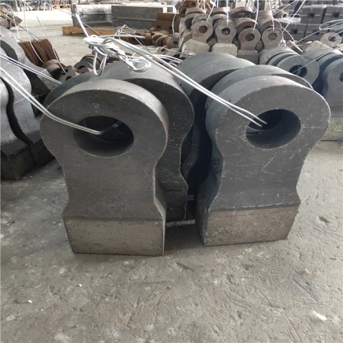 定制 高铬组合锤头高猛合金钢锤头双金属复合金破碎机粉碎机锤头