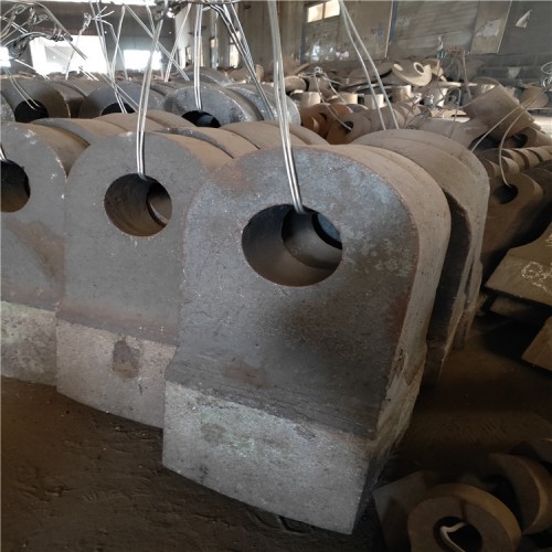 砖厂水泥厂矿山 破碎机高铬合金耐磨锤头铸造四方锤高锰钢合金锤