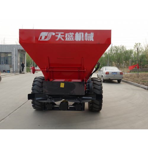 螺旋撒肥机 后绞龙式抛肥车 大型撒粪机 盘式扬粪机