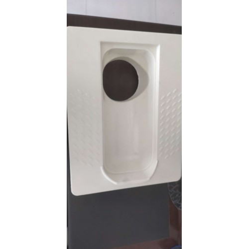 玻璃钢蹲便器农村厕所大口径简约厕所