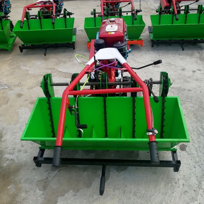 新型种蒜机 汽油五行大蒜种植机