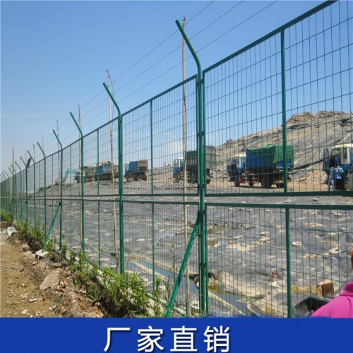 水源地安全围网 千人水库保护区围栏 涂塑防锈隔离网