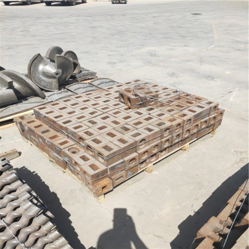 河北深州供应煤矸石粉碎机高锰钢锤头甩锤破碎机高铬合金锤头