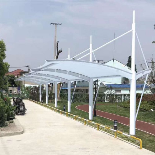 膜结构停车车棚