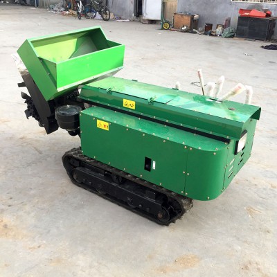 乐民牌遥控履带开沟机厂家