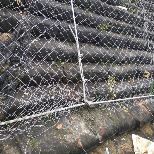 边坡防护用网 柔性钢丝绳防护网 环形被动防护网