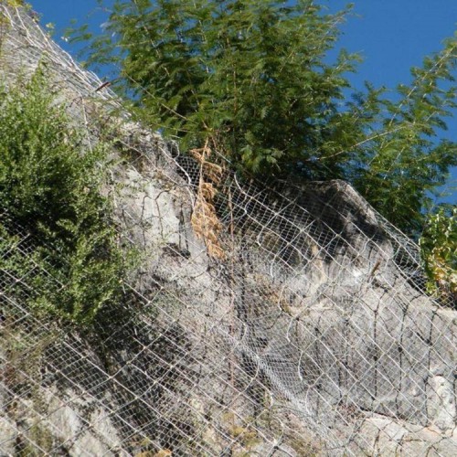 包塑边坡防护网 柔性安全防护网 主被动防护网