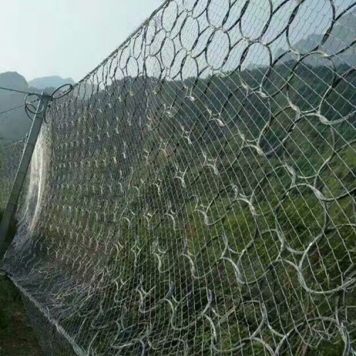高速公路边坡防护网 包山边坡防护网 高速柔性防护网